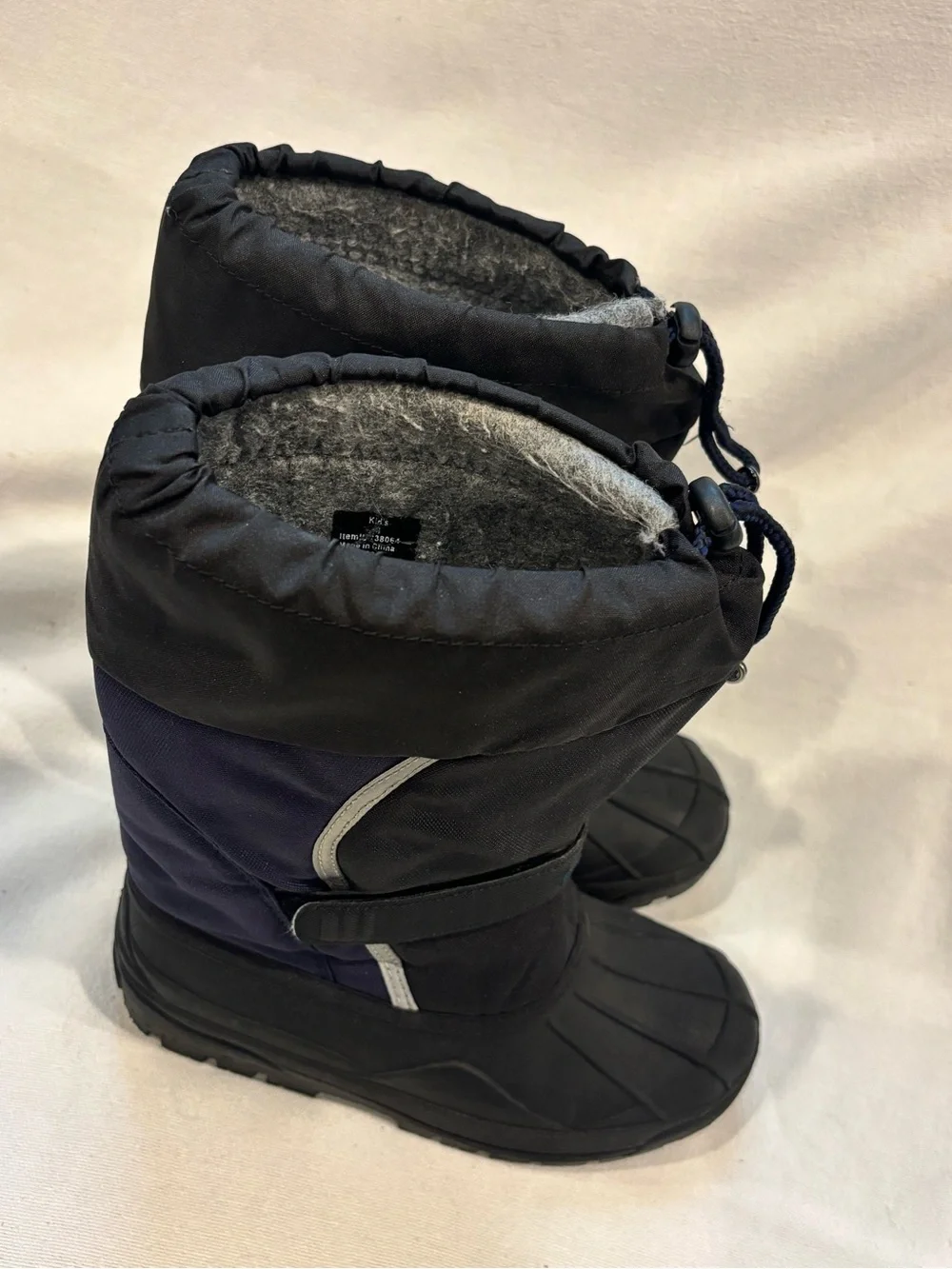 L.L. Bean Kids' Northwoods Boots - Black & Navy NEW NEVER WORN!